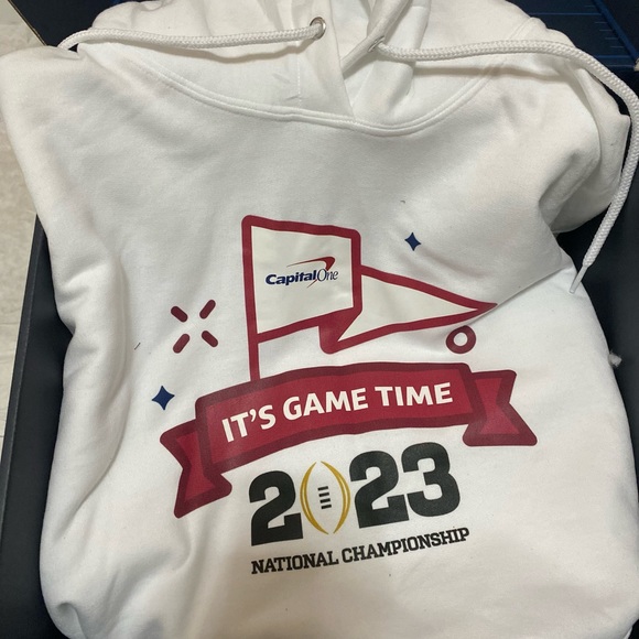 Capital One x 2023 National Championship Game Ultimate Fan sweatshirt - Picture 1 of 1